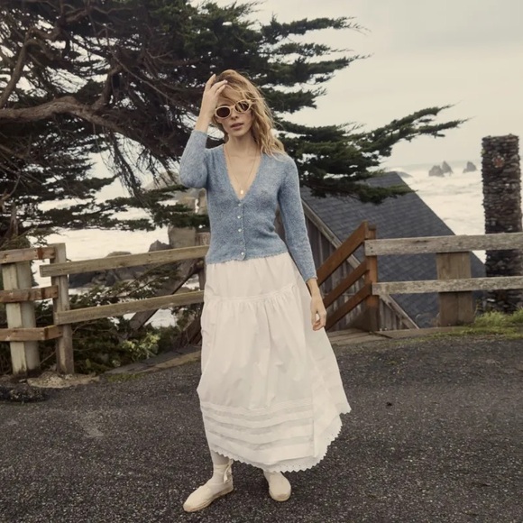 Doen pointelle cardigan - Picture 3 of 9